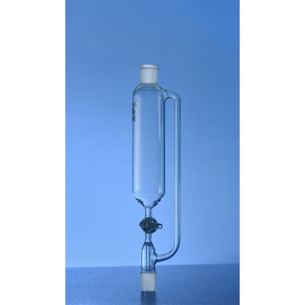 Pressure Funnel Equalising Cylindrical Glass Stopcock 100 ML
